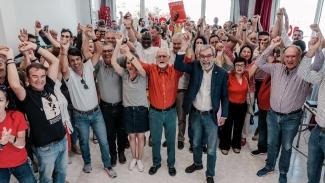El PSOE de Lanzarote muestra su apoyo a Pedro Sánchez 