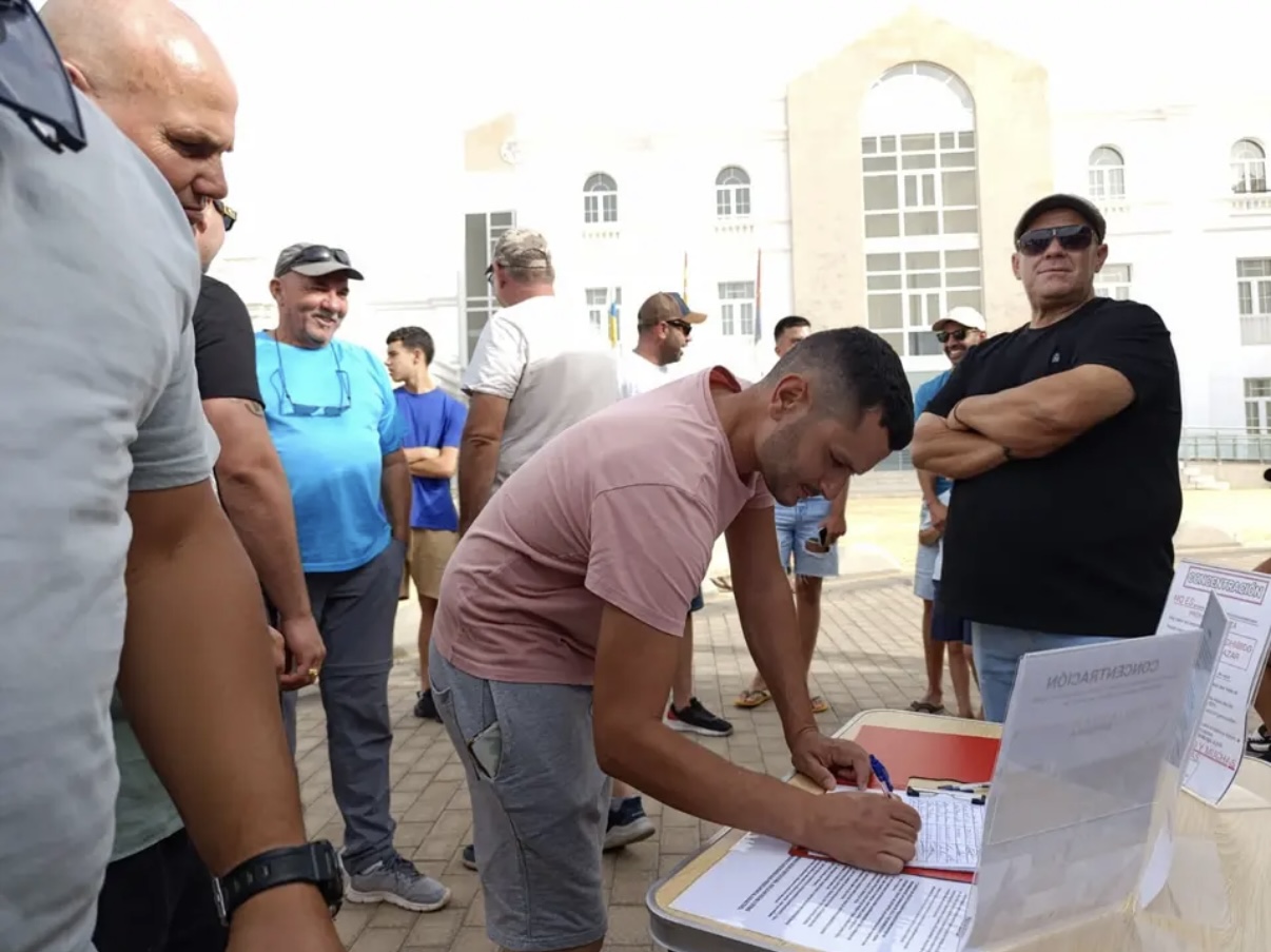 Manifestación cazadores